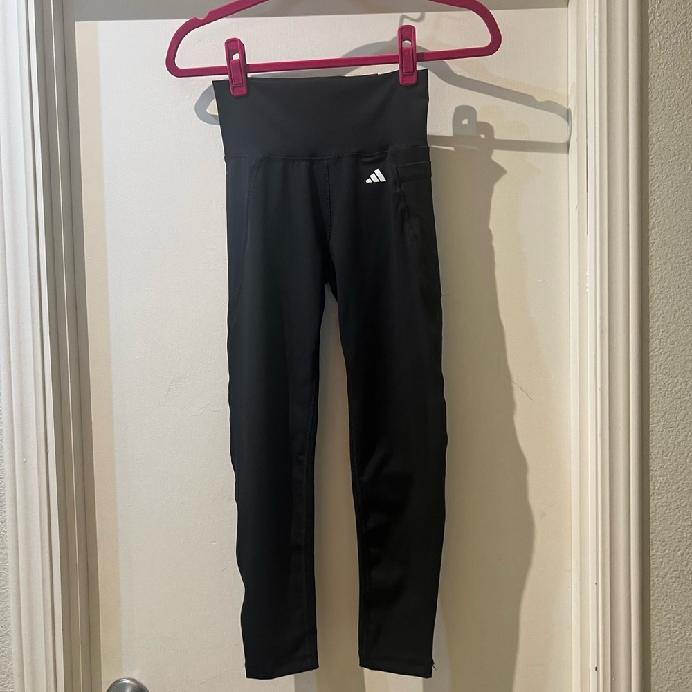 adidas AEROREADY Black High-Waist Performance Leggings NWT Size S